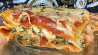 Delicious Spinach Lasagna Recipe [upl. by Suoirrad838]