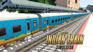 22888 Howrah Humsafar Express  gameplay  Indian train simulator 2024 [upl. by Medlin]