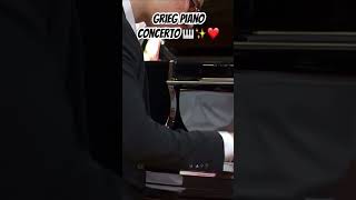 Grieg Piano Concerto🎹✨❤️ bach piano classicalmusic pianomusic bachpiano pianoconcerto [upl. by Orman]