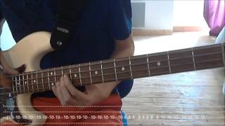 Rhcp  This Ticonderoga Bass Cover  Tab [upl. by Wertheimer]