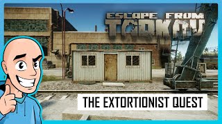 Escape from Tarkov PVE The Extortionist Quest Customs Map  Teaching My Son 8  Full Raid Guide [upl. by Stanton484]