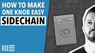 HOW TO MAKE ONE KNOB EASY SIDECHAIN  ABLETON LIVE [upl. by Fulbright69]