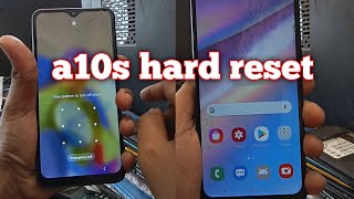 samsung a10s hard reset  a10s hard reset  Samsung all hard reset  how to a10s hard reset [upl. by Alikahs951]