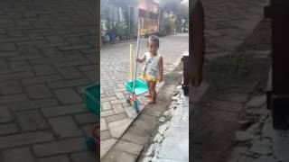 Video lucu anak ngompol [upl. by Shorter]