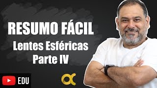 RESUMO FÁCIL  LENTES ESFÉRICAS PARTE IV [upl. by Annovy795]