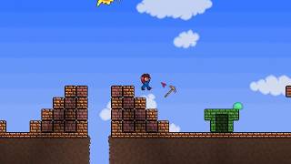 Terraria Creation Super Mario Bros Level 11 [upl. by Terrye]