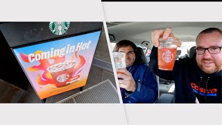 Vlog Starbucks Spicy Lemonade Refreshers S10E06 [upl. by Durer]