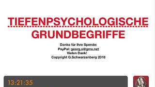 PSYCHOTHERAPIE AUSBILDUNG  Tiefenpsychologische Grundbegriffe [upl. by Ayor439]