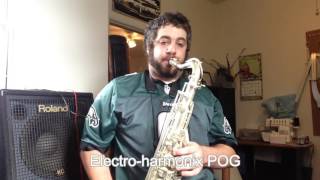 Testing ElectroHarmonix amp 3LeafAudio FX on Saxophone [upl. by Even]