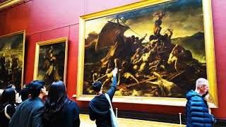 Inside The Louvre Museum Paris Mona Lisa Denon amp Sully Wing  Walking Tour 4K [upl. by Alfeus232]