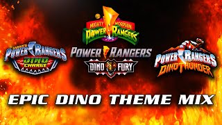 Power Rangers  Epic Dino Theme Mix [upl. by Fidelas596]