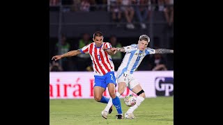 LA SELECCIÓN ARGENTINA PERDIÓ 2  1 CONTRA PARAGUAY [upl. by Annaeed561]