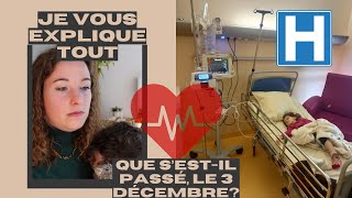 JE VOUS DIS TOUT🥺 URGENCE🚑 HOSPITALISATIONS🏥 MALADIE RARE😷 CONVULSIONS😵‍💫 [upl. by Oleusnoc]