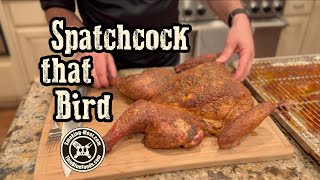 How to Spatchcock the Thanksgiving Turkey  SmokingMeatcom [upl. by Niamrej859]