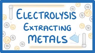 GCSE Chemistry  Electrolysis P2  Electrolysis to Extract Metals From Oxides  Explained 41 [upl. by Blossom]