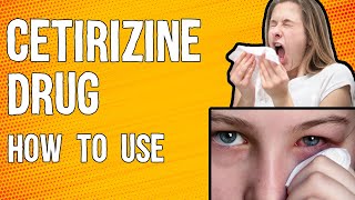 Cetirizine Zyrtec  How to use Cetirizine Benefits of Cetirizine Tablet Dosage Side Effects [upl. by Buller]