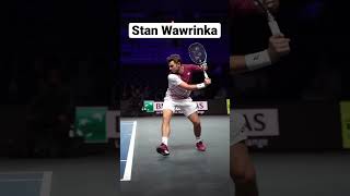 Stan Wawrinka practice session tennis tenis stanwawrinka swiss rogerfederer atp backhand [upl. by Naesed]