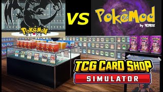 Pokemod VS Pokemon Overhaul  Tutorial  Comparison  TCG Card Shop Simulator [upl. by Elicia]