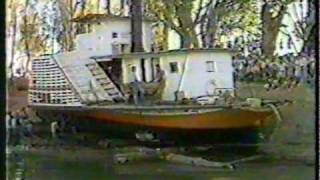 Paddlesteamer Adelaide Relaunch [upl. by Penrod402]