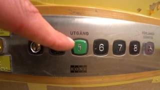 Sweden Stockholm Huddinge Sjukhus B2 KONE elevator [upl. by Hugo]