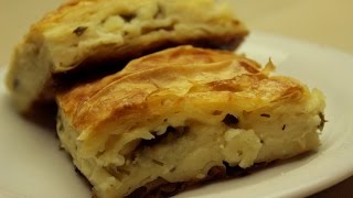 Turkish Water Borek Delicious Cheese Borek Recipe [upl. by Nhguaval568]