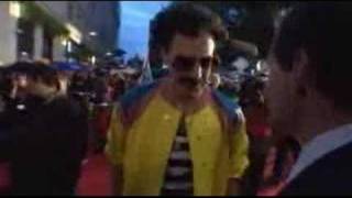 Borat Movie London Premiere BBC interview [upl. by Yslehc322]