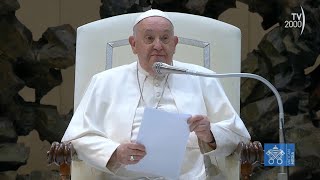 Papa Francesco Udienza Generale 29 novembre 2023 [upl. by Arvid827]