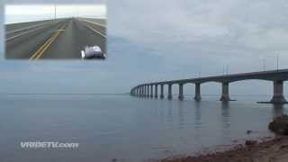 Motorcycle ride Confederation Bridge POV [upl. by Lizbeth555]