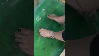 fishspa fish cleaning legs trendingshorts viralshort ytshorts padducutevlogs subscribe [upl. by Ycram236]