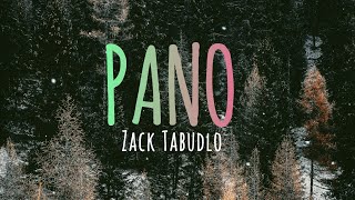 PanoZack Tabudlo lyrics video [upl. by Markowitz]