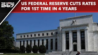 Jerome Powell  US Federal Reserve Cuts Rates For 1st Time In 4 Years The India Impact [upl. by Fulbert]