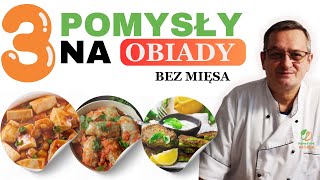 Pomysł na Szybki Obiad bez Mięsa 3 Przepisy na Obiady bez Mięsa [upl. by Yezdnil]