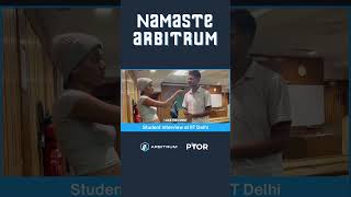 Student Insights from Namaste Arbitrum Roadshow at IIT Delhi 🦾 [upl. by Hubing]