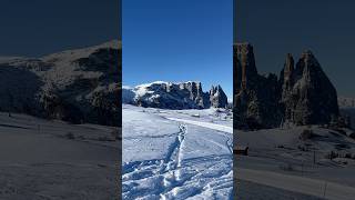 Il Paradiso dell’Alpe di Siusi dolomitisuperski altoadige [upl. by Keisling]