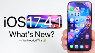 iOS 1741 is Out  Whats New [upl. by Nalo]