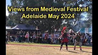 Medieval Festival  Adelaide 2024 [upl. by Anigger]