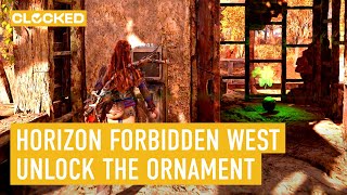 Horizon Forbidden West How to Find and Unlock the Ornament in The Daunt [upl. by Kinsman]