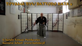 Toyama Ryu Battodo Kata No 4 [upl. by Nivej]