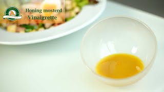 Recept honing mosterd dressing saus of vinaigrette maken [upl. by Idleman380]