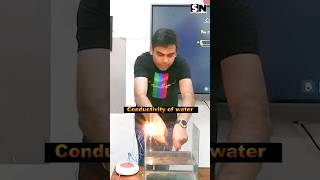 Conductivity of water science cbse experiment physics sciencenetwork sciencefacts [upl. by Zilef172]