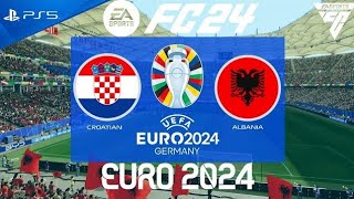 Croatia vs Albania LIVE 🔴 Group B  UEFA EURO 2024 [upl. by Yoreel152]