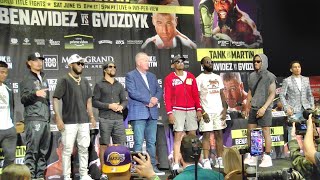 Tank Davis vs Frank Martin FULL undercard press conference [upl. by Hashimoto]