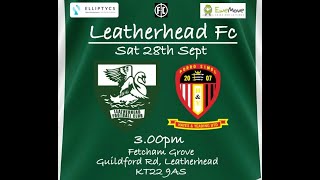 Leatherhead 0 1 Hayes amp Yeading Utd [upl. by Ajuna855]