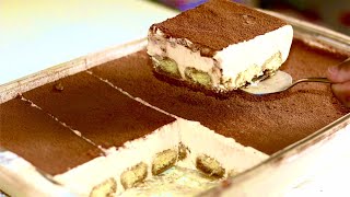 Easy Cream Cheese Tiramisu Recipe  Tiramisu Without Mascarpone Cheese  Cream Cheese Desserts [upl. by Aineles]