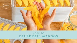 How to Dehydrate Mango  Luvele Breeze Dehydrator [upl. by Dinesh]