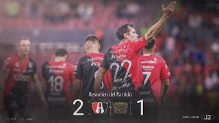 Las mejores acciones en el resumen de la Jornada 3 del CL24 Atlas FC vs Juárez [upl. by Michele]