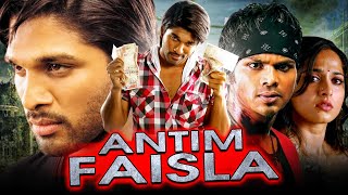 Antim Faisla Full HD Allu Arjun Action Blockbuster Hindi Dubbed Movie  Anushka Shetty [upl. by Nandor]