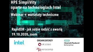 HPE SimpliVity Rapid DR  webinar itserwisnet [upl. by Monty]