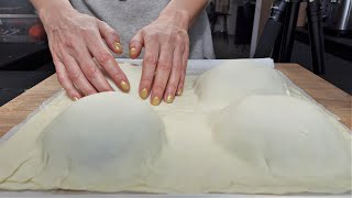 Pasta sfoglia ripiena Metti tutto a crudo Ricetta facile e veloce [upl. by Saito]