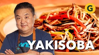 YAKISOBA 🍜 SALTEADO DE ORIGEN JAPONÉS por Iwao Komiyama  El Gourmet [upl. by Yalonda57]